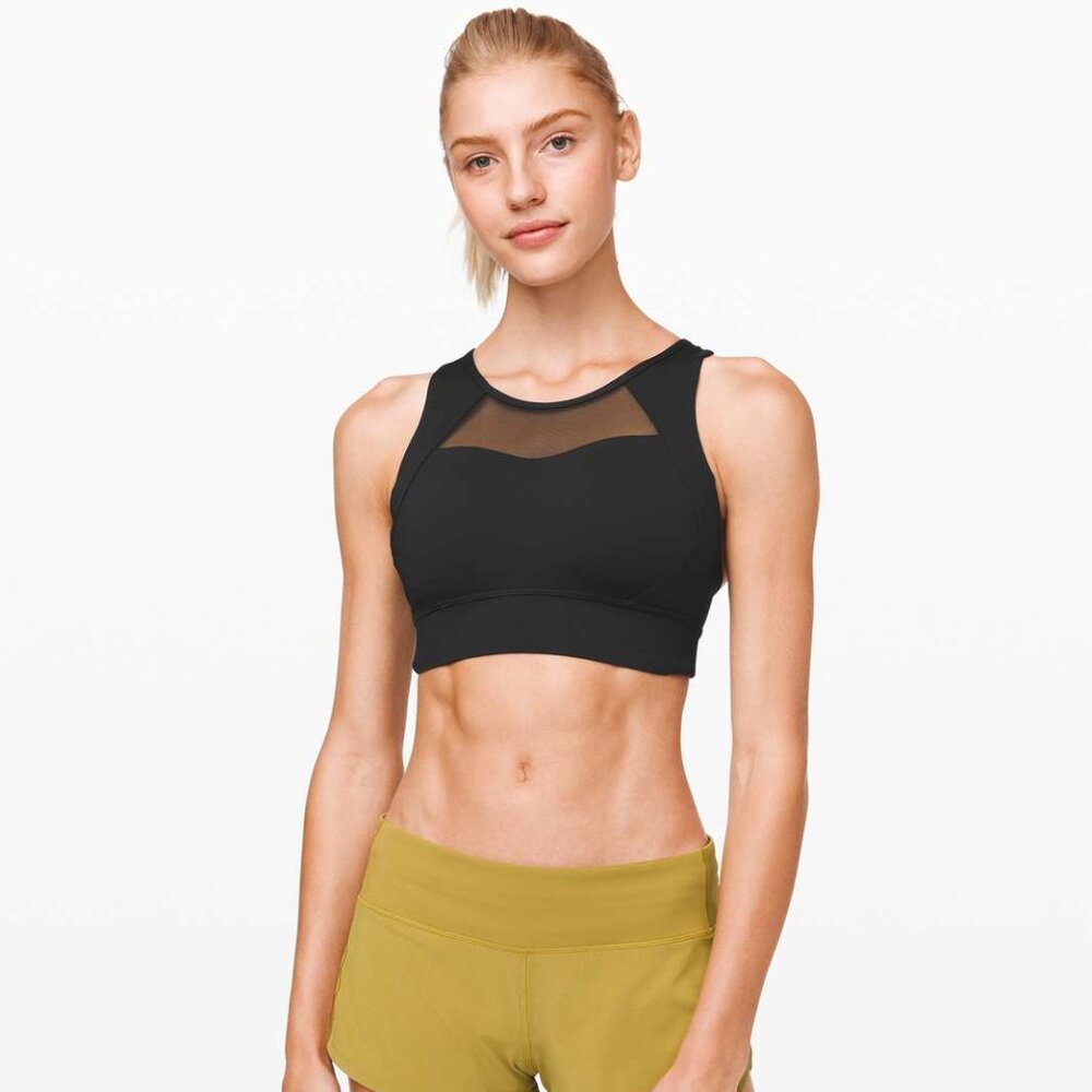 NWT Lululemon Breathe It In Bra - Size 8